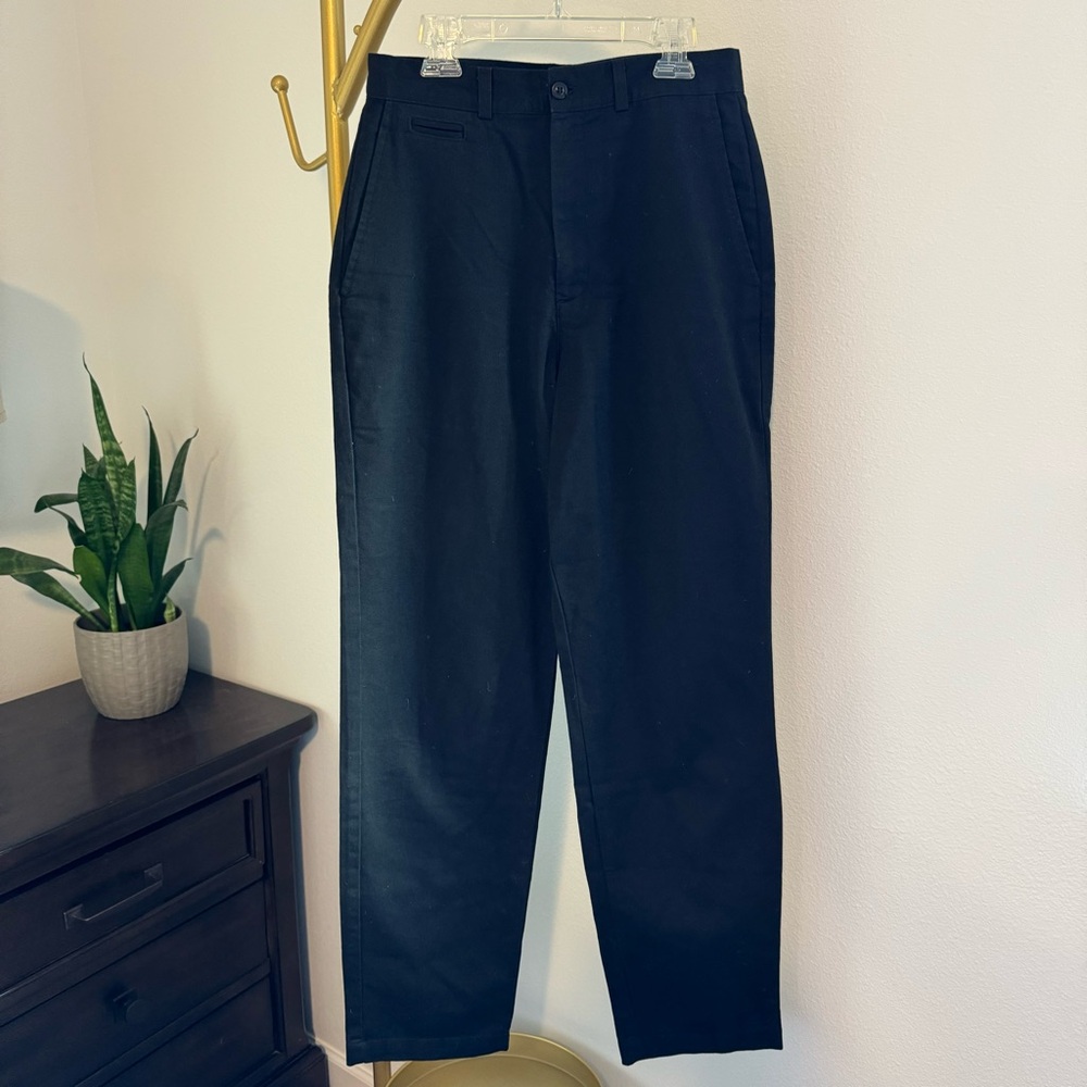 Vintage Dockers Flat Front Khakis - Size 8 - Black